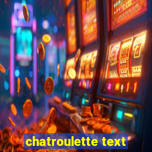 chatroulette text